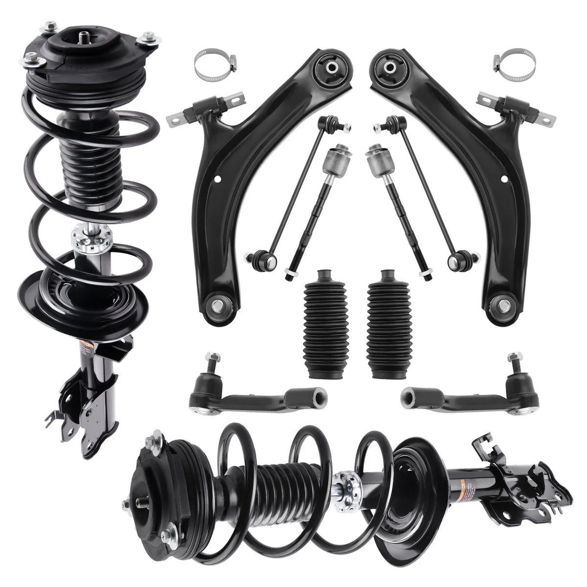 Suspension Kit Front Strut w/ Control Arms for Nissan Rogue Select (2012–2015) AWD