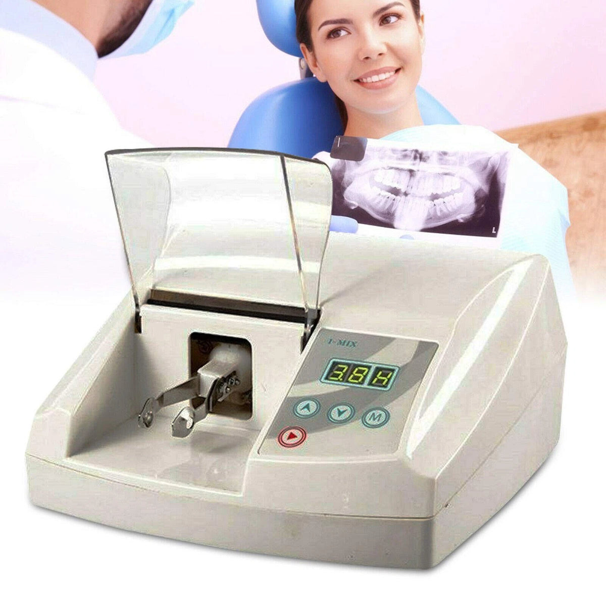 35W Dental Lab Digital Amalgamator for Dental Equipment (110V)