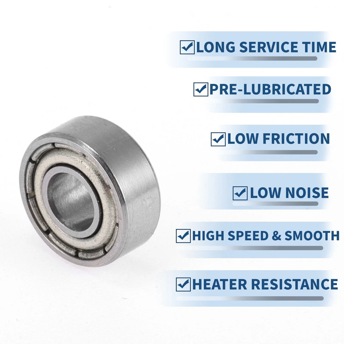 Deep Groove Ball Bearing 4x10x4mm for Scooter Skateboard (1040ZZ)