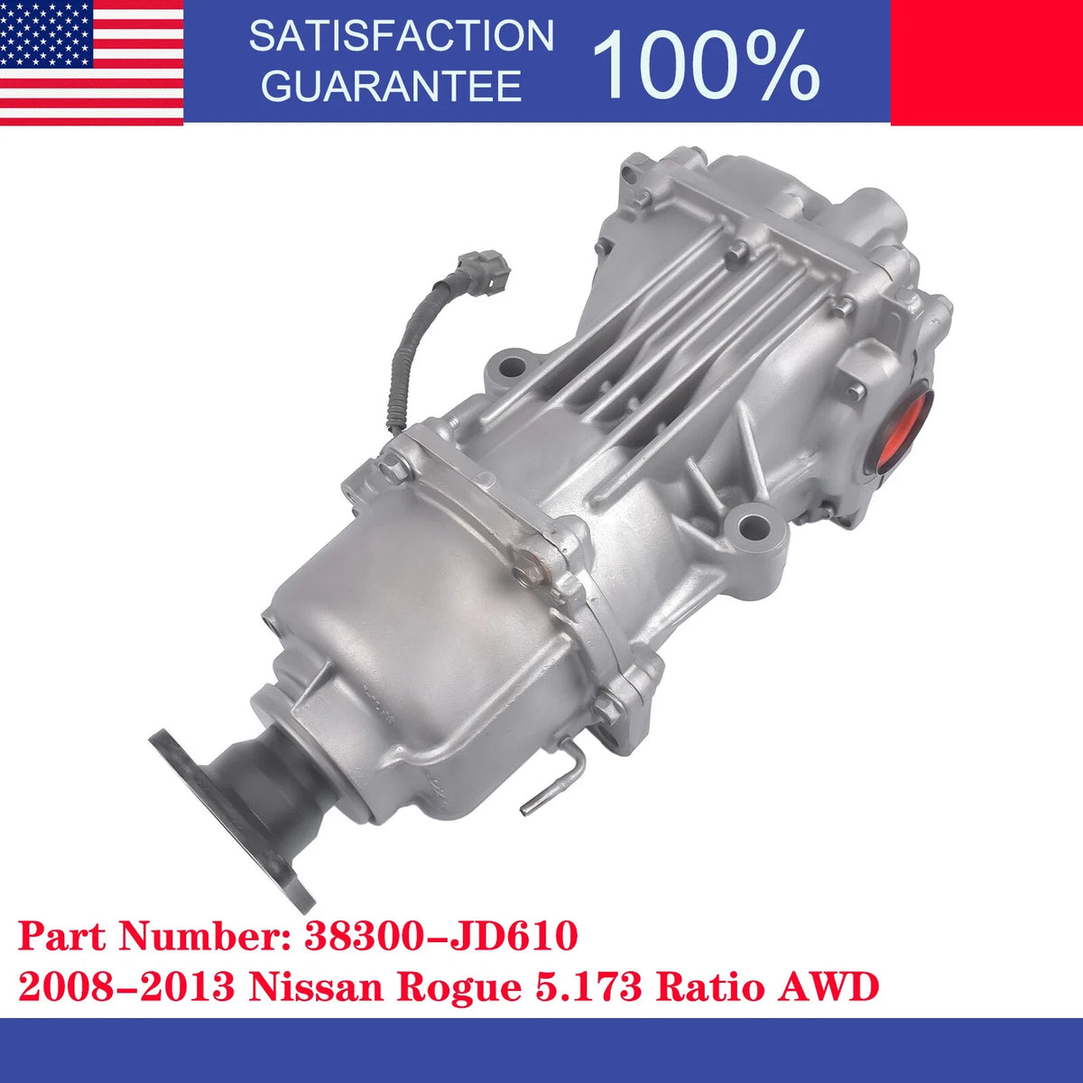 Rear Axle Differential Carrier for Nissan Rogue 2008–2013 AWD 5.173 Ratio