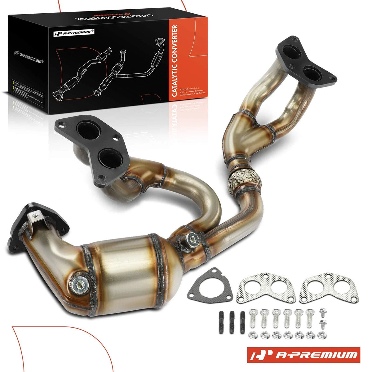 Front Catalytic Converter for Subaru Legacy Outback (2015–2019) 44620AD82A, 44620AD82B, 44620AD82C, 644079