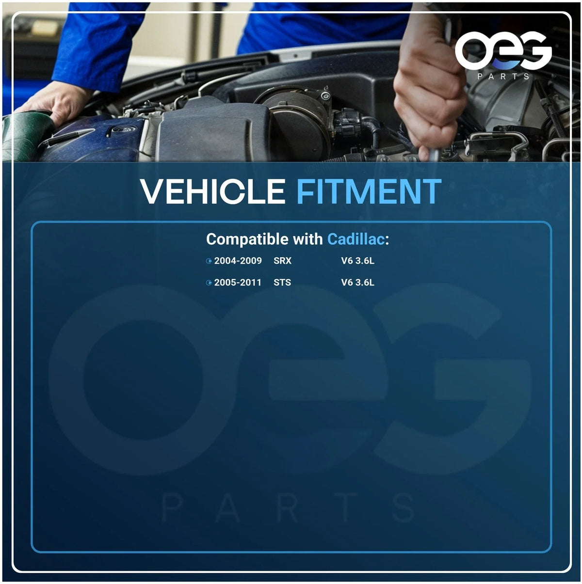 Alternator for Cadillac SRX V6 3.6L (2004–2009)