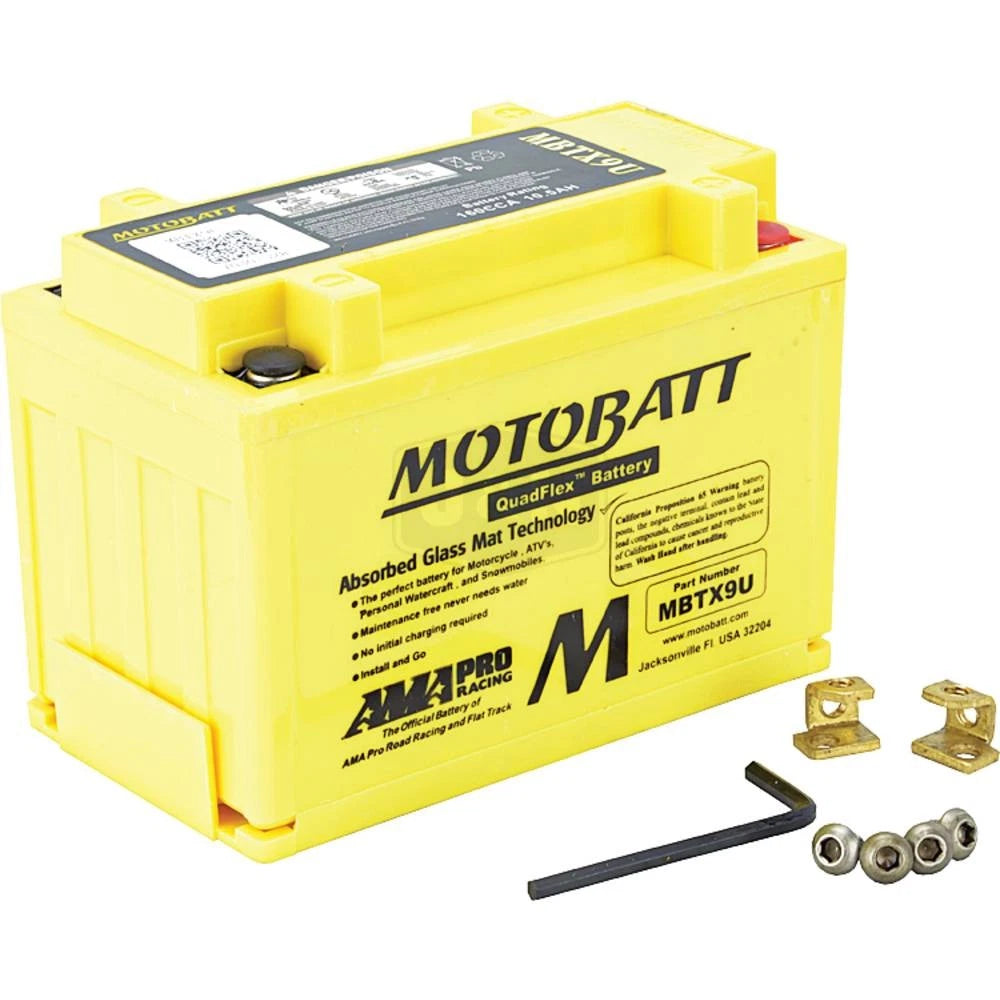 Motobatt Battery MBTX9U for Motorcycle