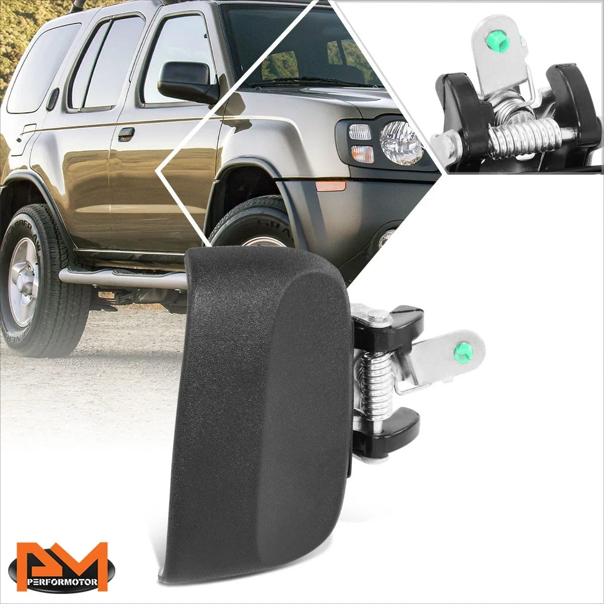 Rear Right Side Exterior Outer Door Handle for Nissan Xterra (2000–2004)