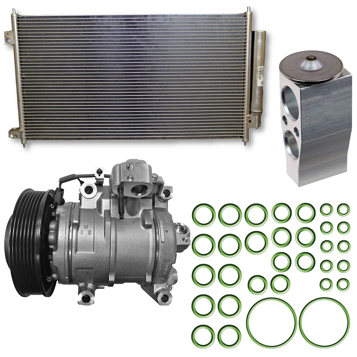 A/C Compressor with Clutch for Acura RDX (2016–2017) 9645562A, 10803, 730024