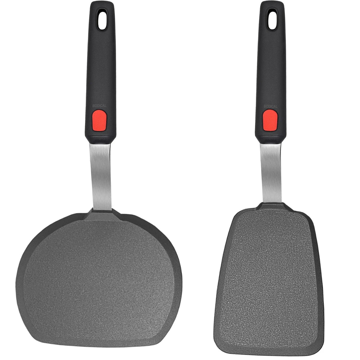 Set of 2 Silicone Pancake Spatula Turner for Cooking