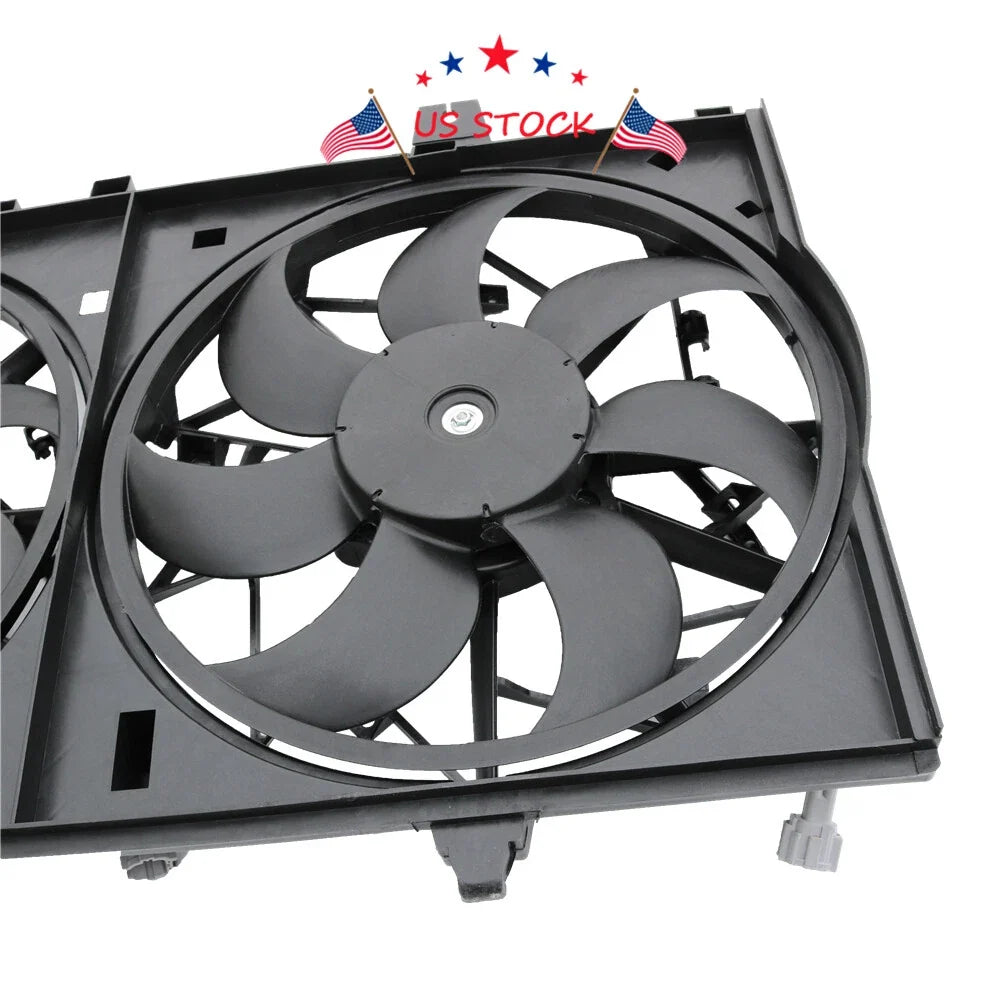 Dual Radiator Cooling Fan Assembly for Nissan Rogue (2014–2019)