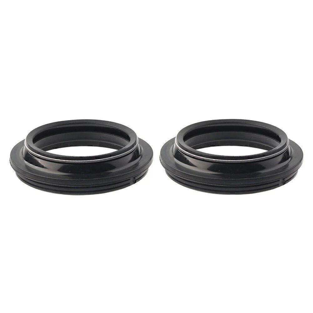 2X Fork Dust Seal for Motorcycle (43X55 MM)