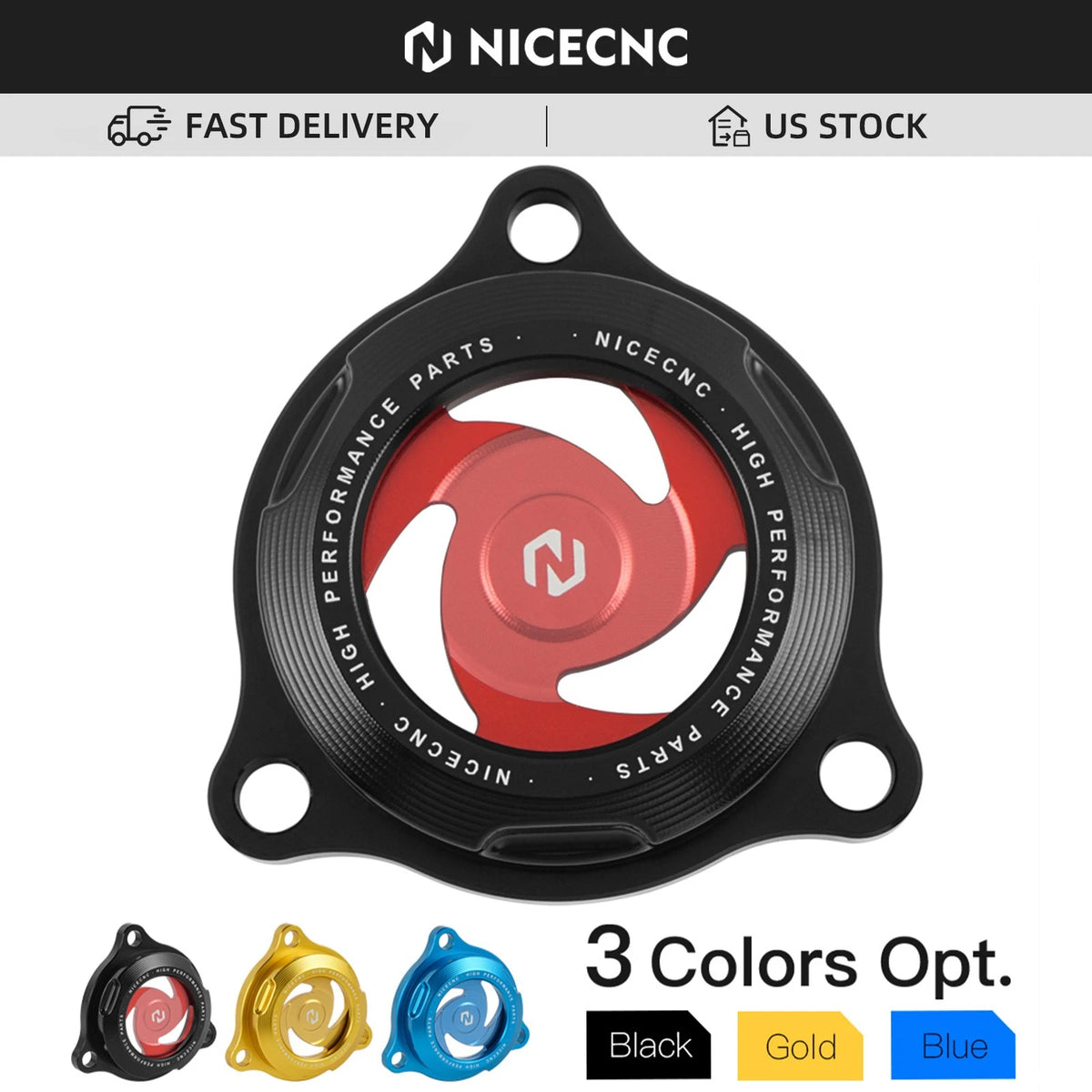 CNC Engine Oil Filter Cap Cover for Suzuki DRZ400 (2000–2024)