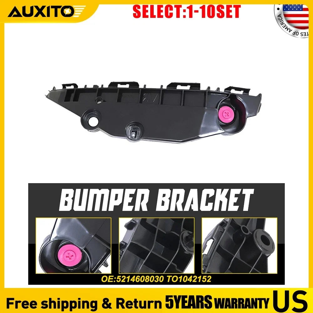 Left Front Bumper Support Bracket for Toyota Sienna (2021–2025) TO1042152