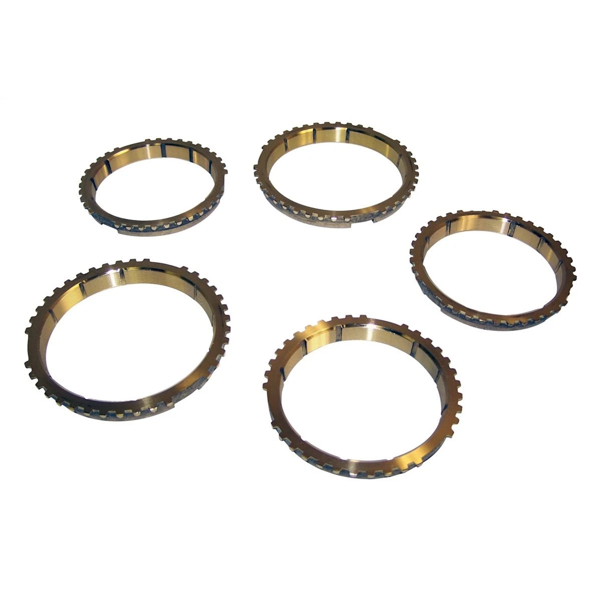 Set of 5 SRKAX15L Shift Mode Synchro Blocking Rings for Jeep Wrangler (1992–1997)