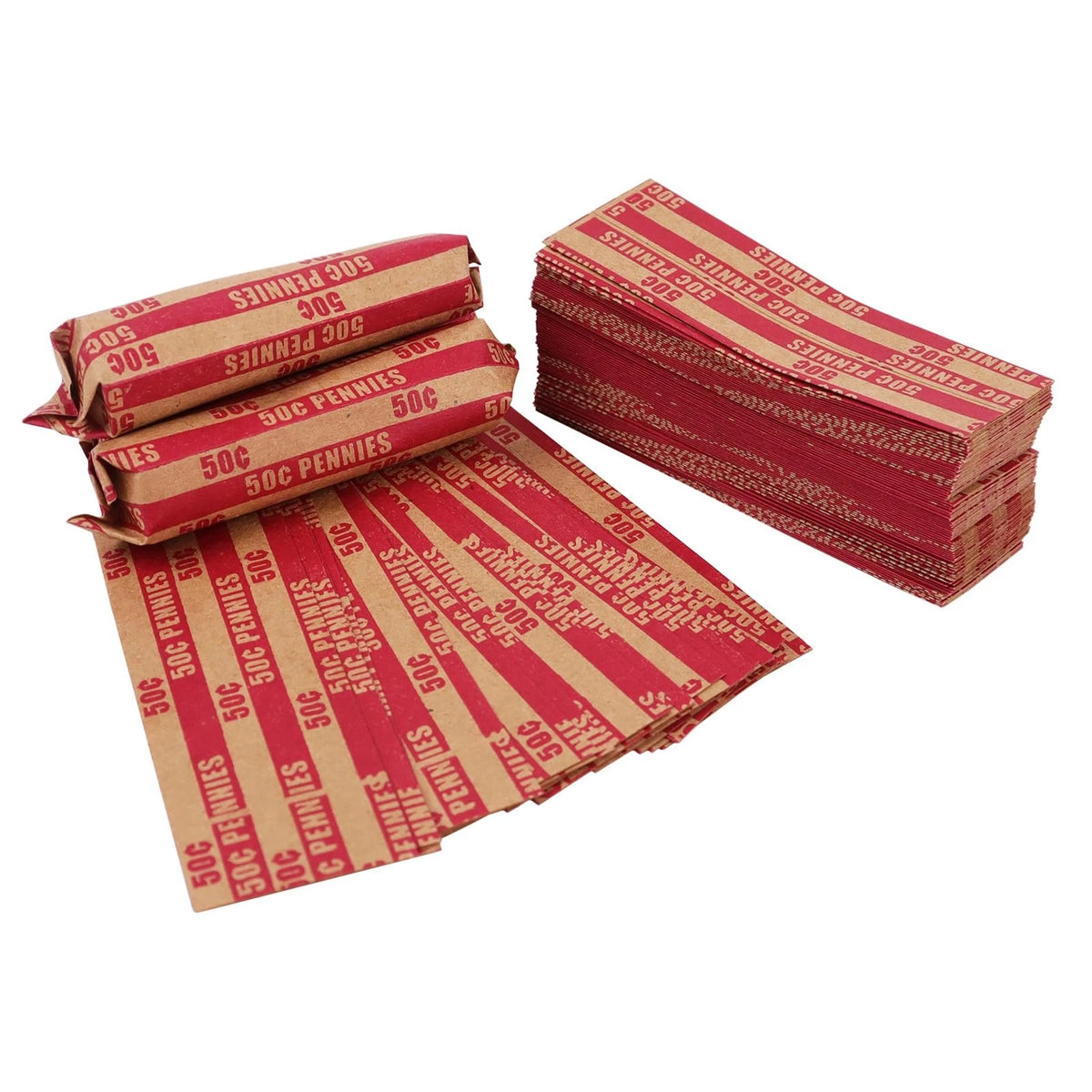 120 PCS Coin Wrappers for
