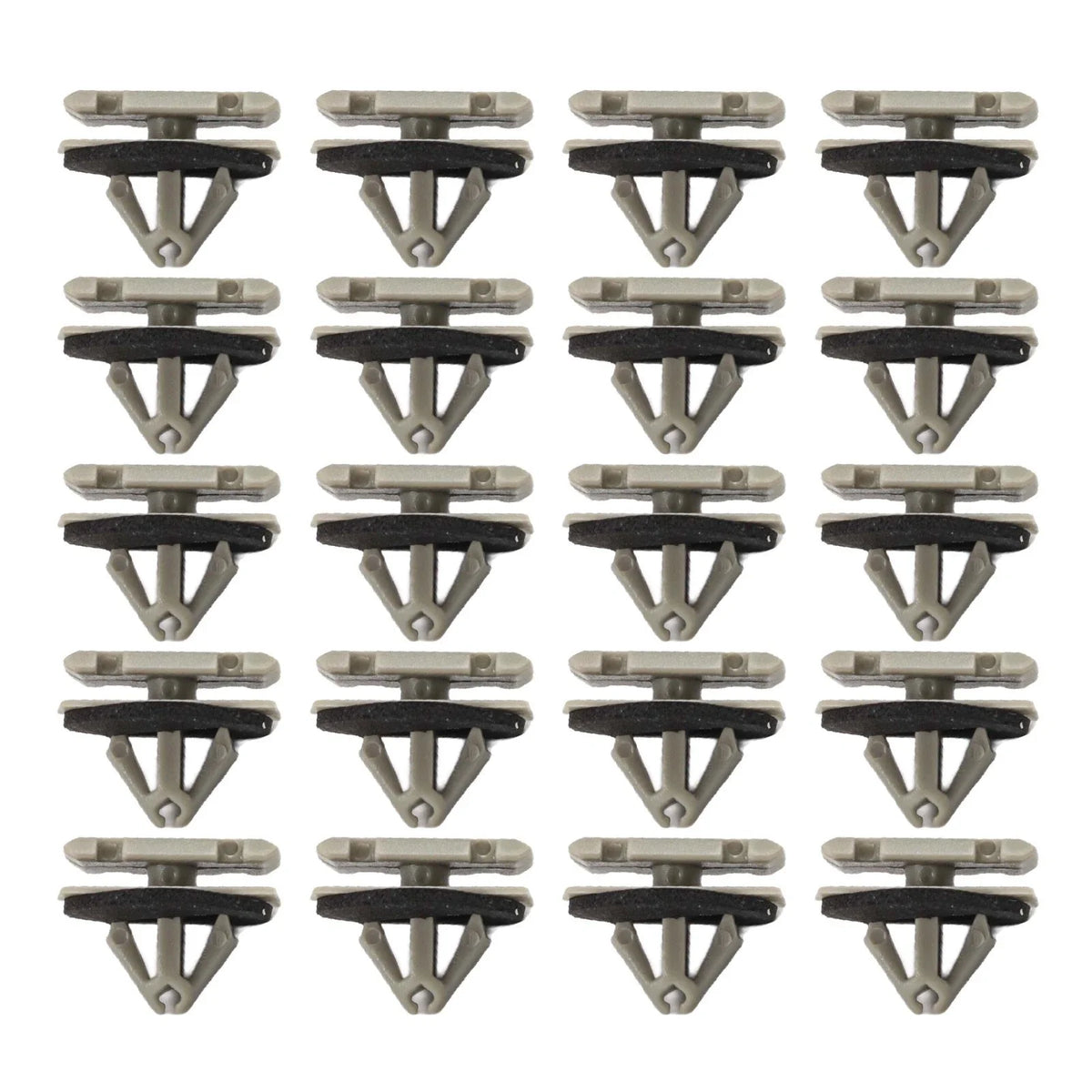 20X Plastic Rivet Clips for Universal Applications
