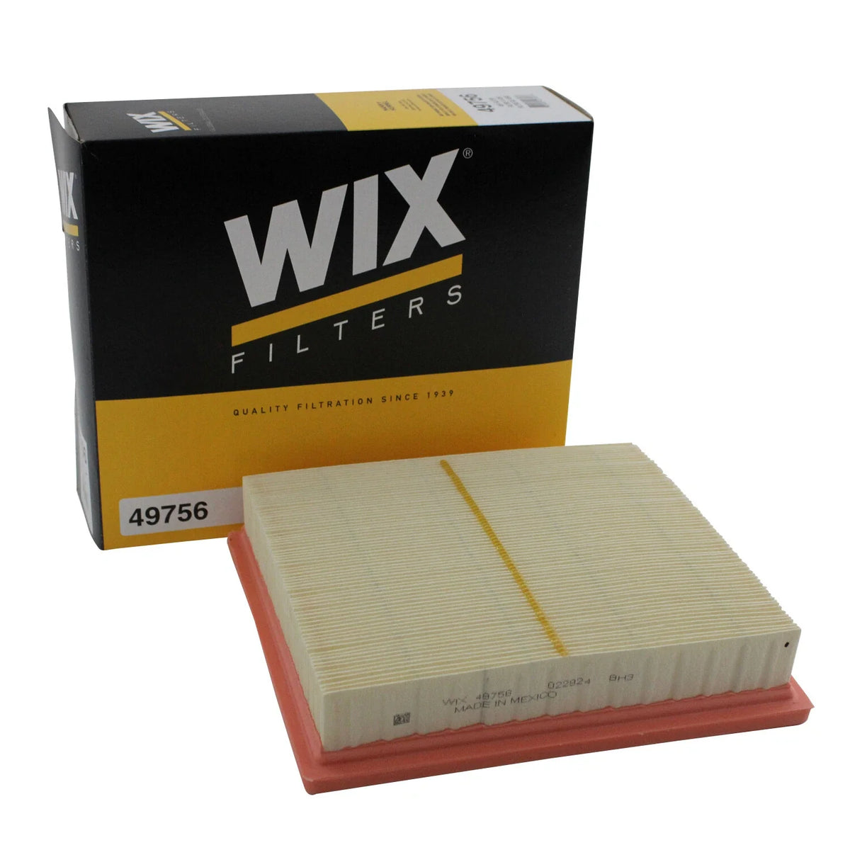 WIX Air Filter Panel 49756 for Dodge Durango Jeep Grand Cherokee (2011–2023)