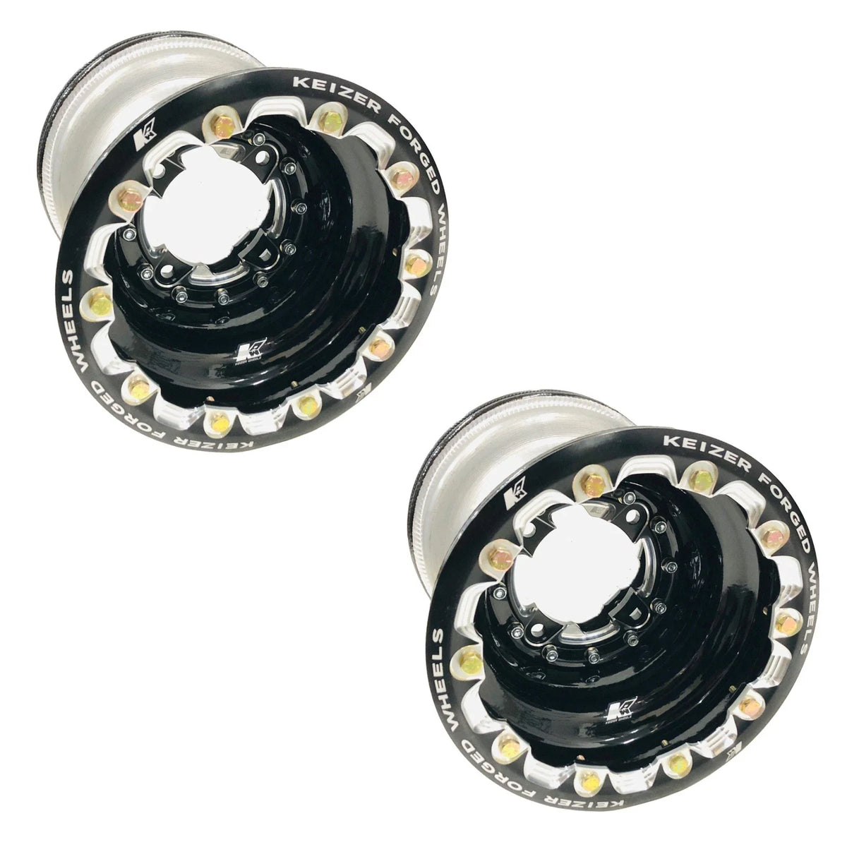 Set of 4 Beadlock Rims 8x8 for TRX LTZ KFX 250 400 450