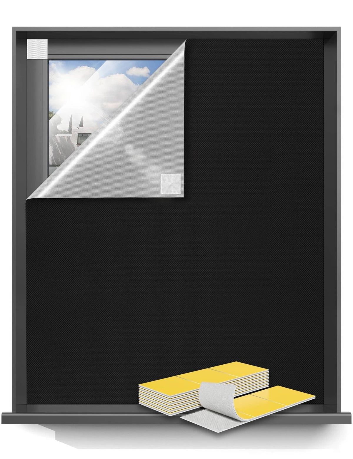 Portable Blackout Curtains for 59"W x 50"H (No Year Range)