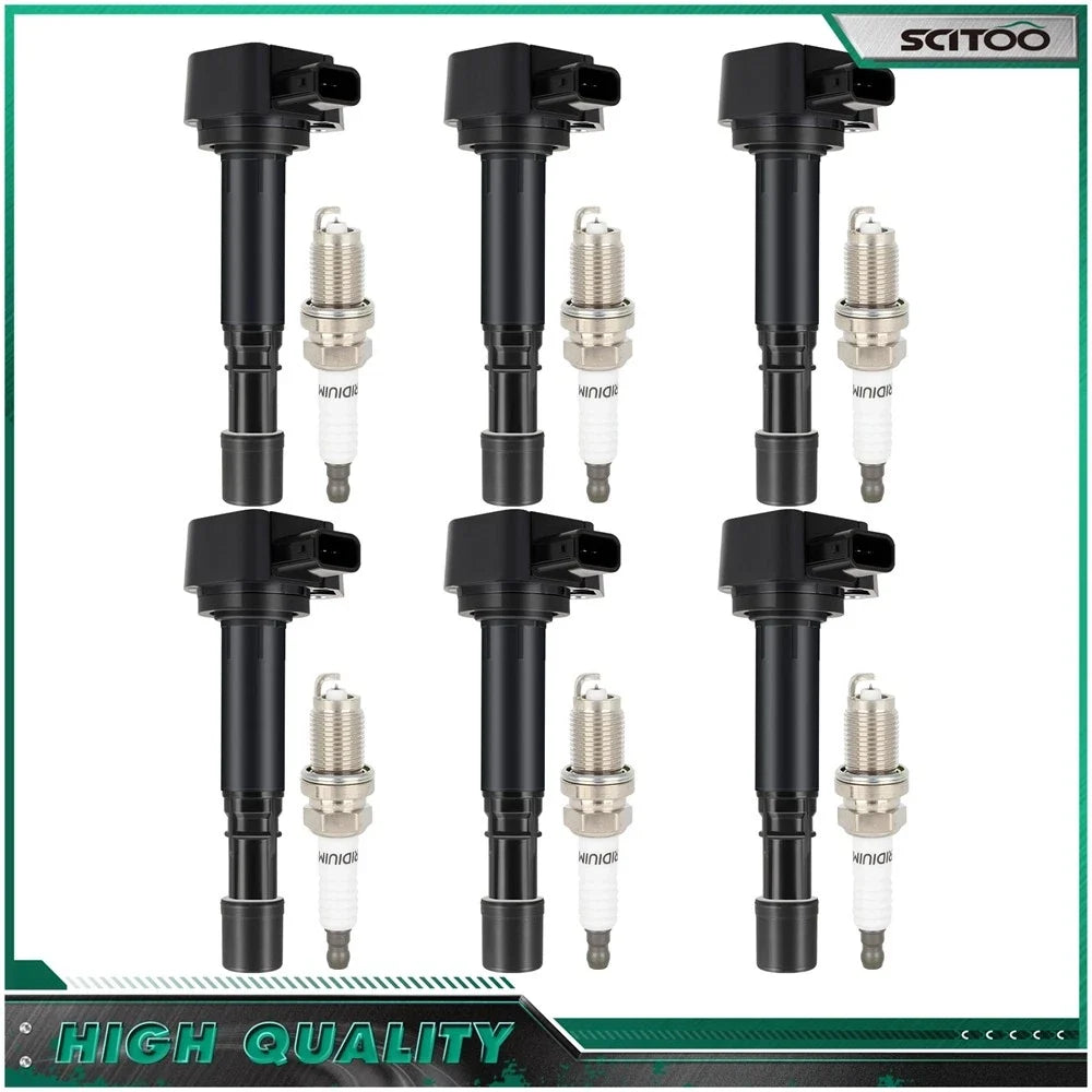 Ignition Coils & Spark Plugs for Honda Civic Acura E L4 1.7L (2001–2005)