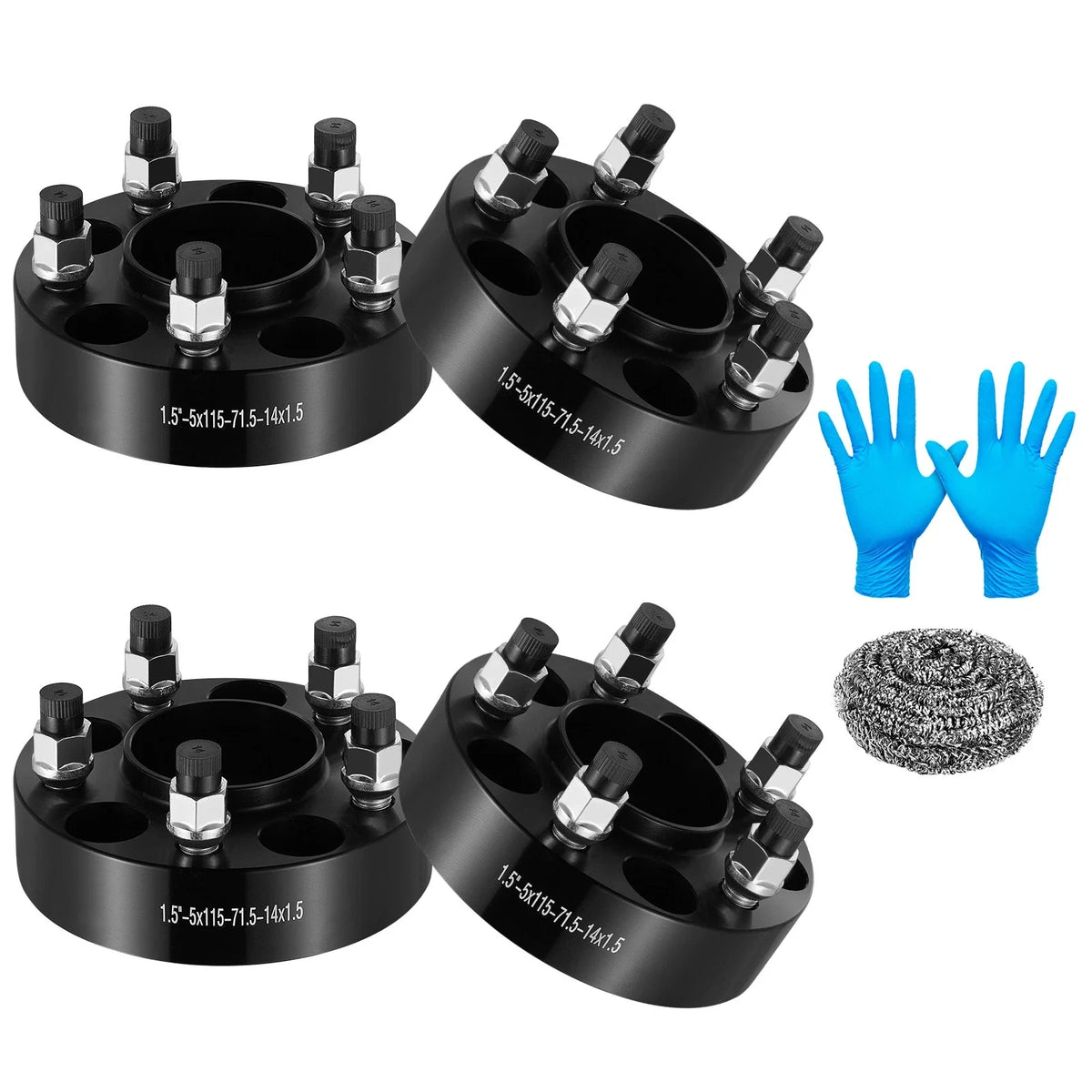 5x115 Hubcentric Wheel Spacers M14x1.5 for Dodge Charger Magnum Challenger (2006–2023)