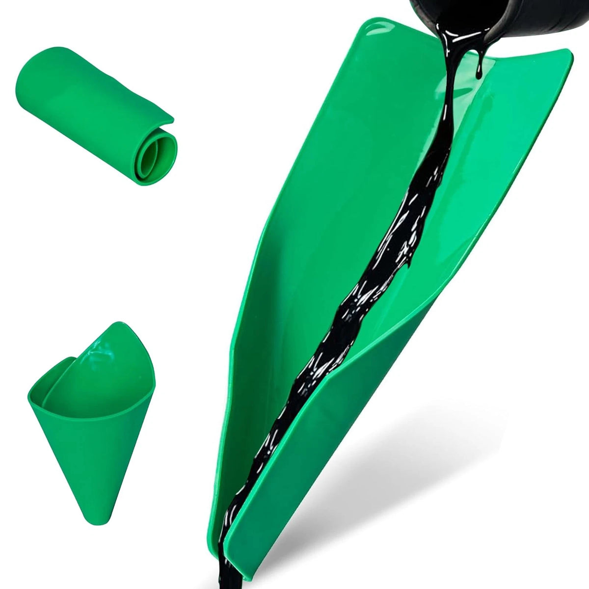 Flexible Draining Funnel for Automotive Oil Change Tool (2010–2023)