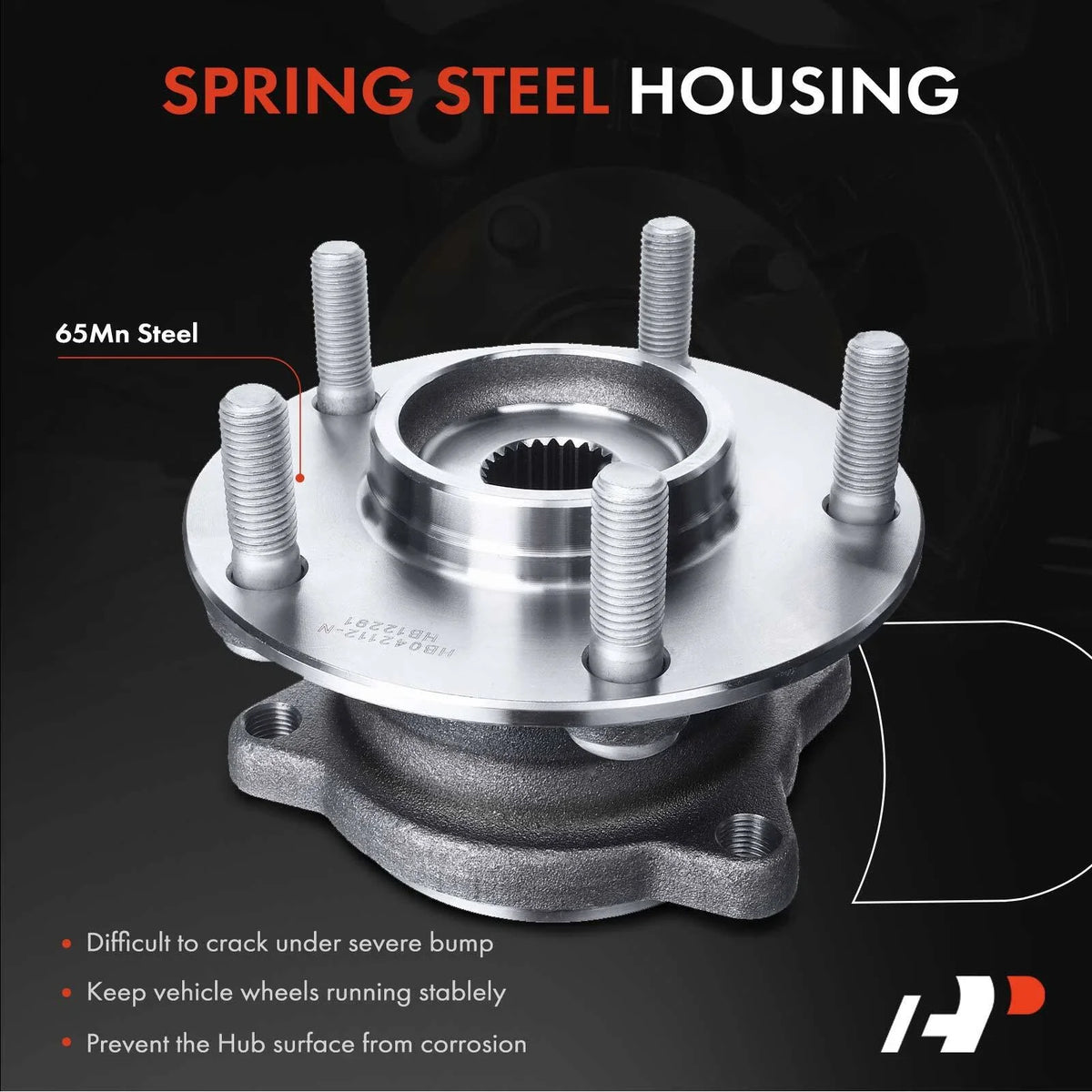 Rear Wheel Hub & Bearing Assembly for Mitsubishi Endeavor (2004–2008, 2010–2011)