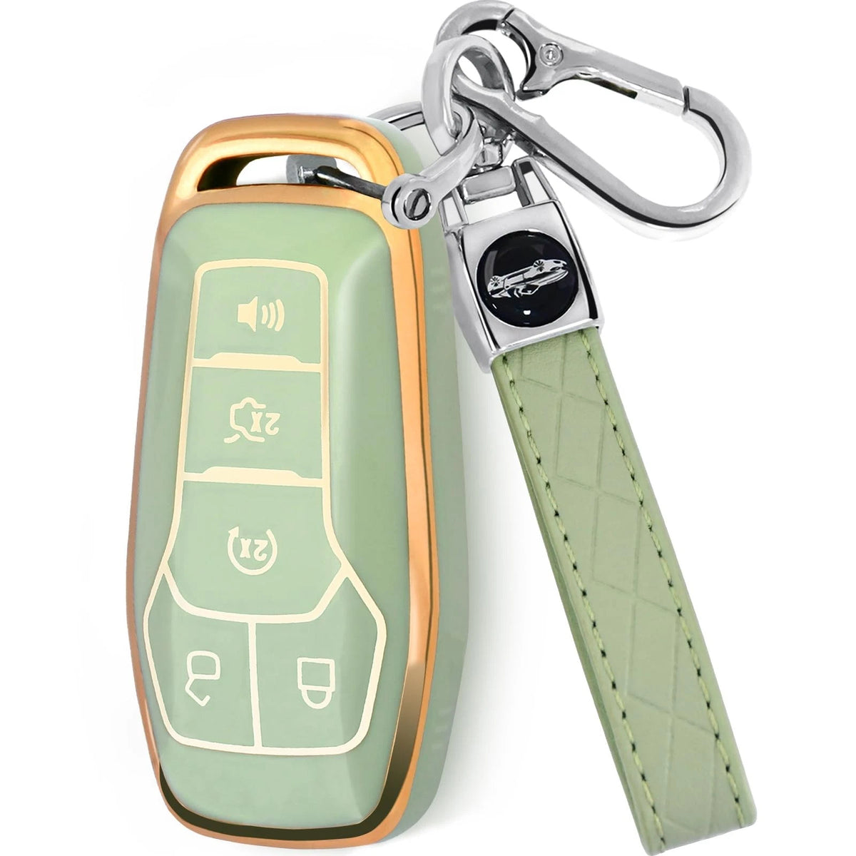 Key Fob Cover Case for Ford Mustang, Explorer, F150 (2015–2023)