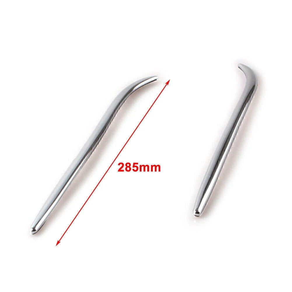 Set of 10 ABS Plastic Chrome Fairing Eyebrows Trim for Honda GL1800 (2001–2011)