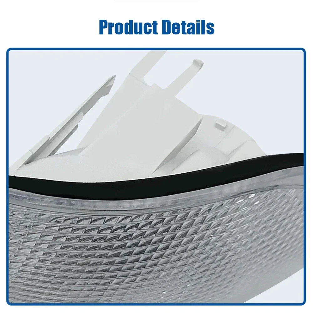 2x Clear Front Corner Signal Lights for BMW 7-Series E38 (1995–1997)