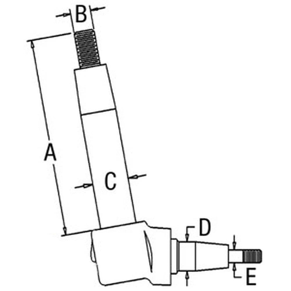 Spindle A36534 for Case 200 300 430 530 (No Year Range Provided)