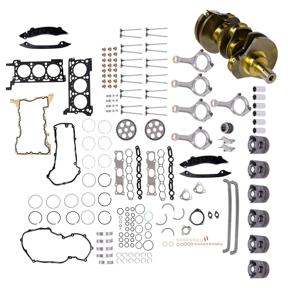 Timing Set for Jeep Ram 1500 (3.0T) (BCK97955K, 611500617102, 68147234AA)