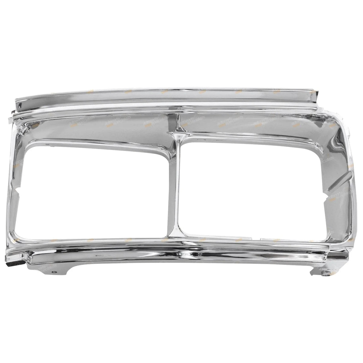 Chrome Headlight Surrounds 2 x LH+RH for Toyota Landcruiser (1990–1994)
