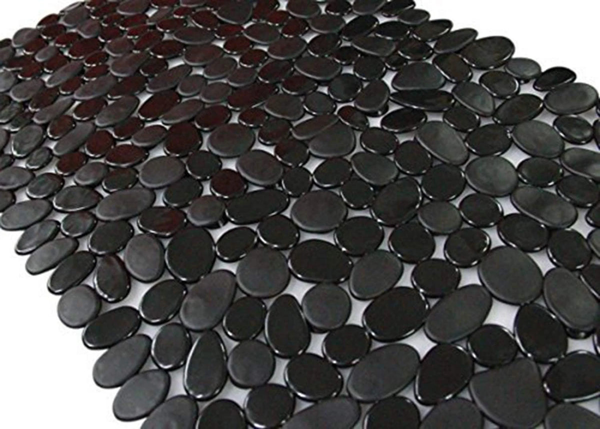 Non-Slip Pebble Bathtub Mat for Universal Fit (35" x 16")