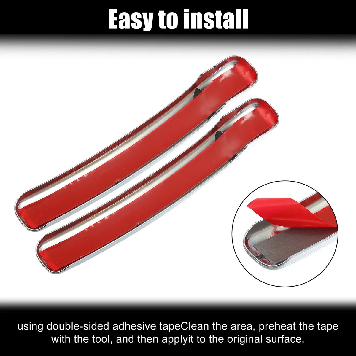 Set of 4 Door Handle Lever Covers for Chevy Silverado