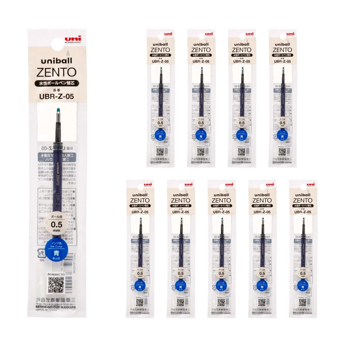 0.5mm Fine Point Ink Refill for ZENTO UBR-Z-05 (No Year Range)