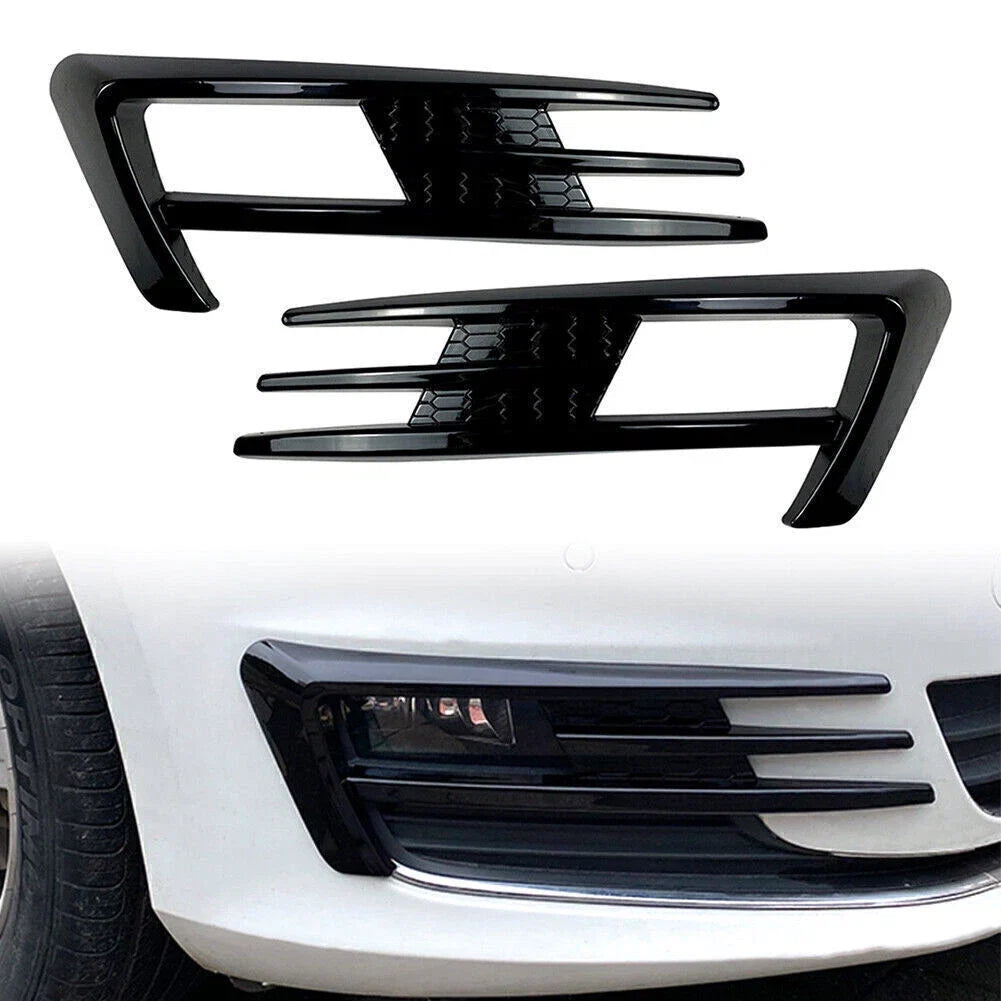 Fog Light Lamp Cover Bumper Grille Trim for VW Golf 7 MK7 (2013–2016)