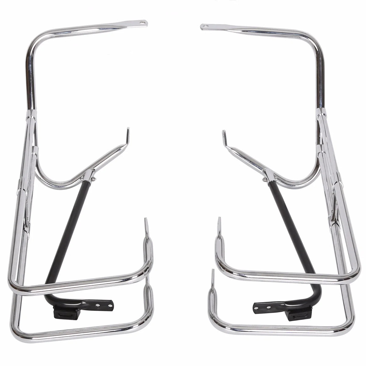 Saddlebag Guard Twin Rail Bracket for Harley Road King FLHR (1997–2008)