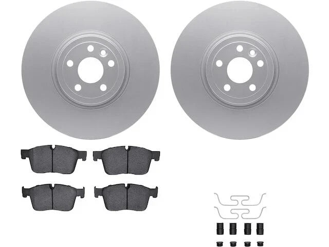 Front Brake Pad and Rotor Kit for Jaguar XE (2017–2019) PM583HQ