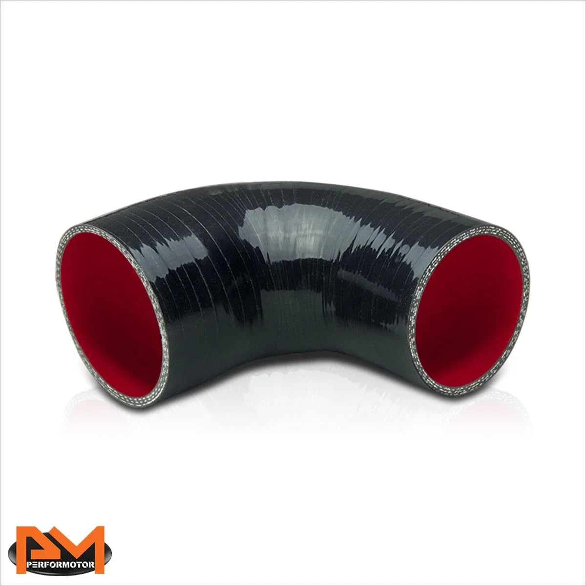 90 Elbow Coupler 2.5" to 3.0" Turbo Silicone Hose Reducer for Universal