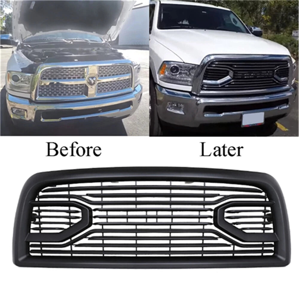Front Grille for Dodge RAM 2500-5500 Laramie Limited (2013–2018) Black