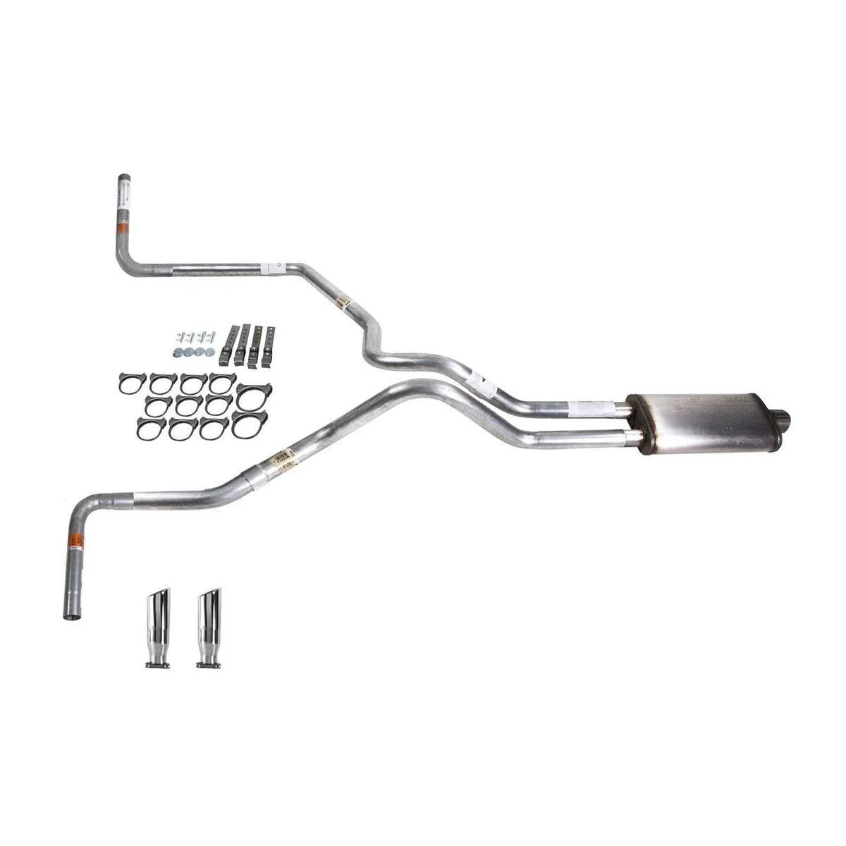 Dual Exhaust Pipe for Tundra (2000–2007) - 2.5" Stainless Muffler RC Tip