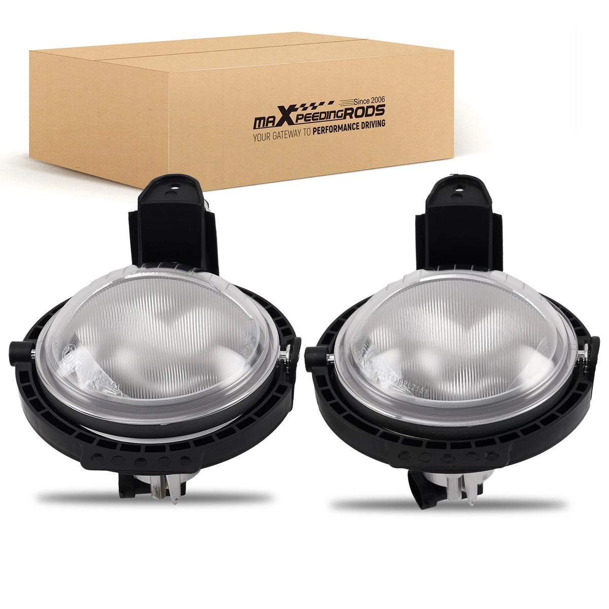 Fog Lights for Mini Cooper (2007–2015) ZV3QEB, 63172751295 Clear Lens Pair