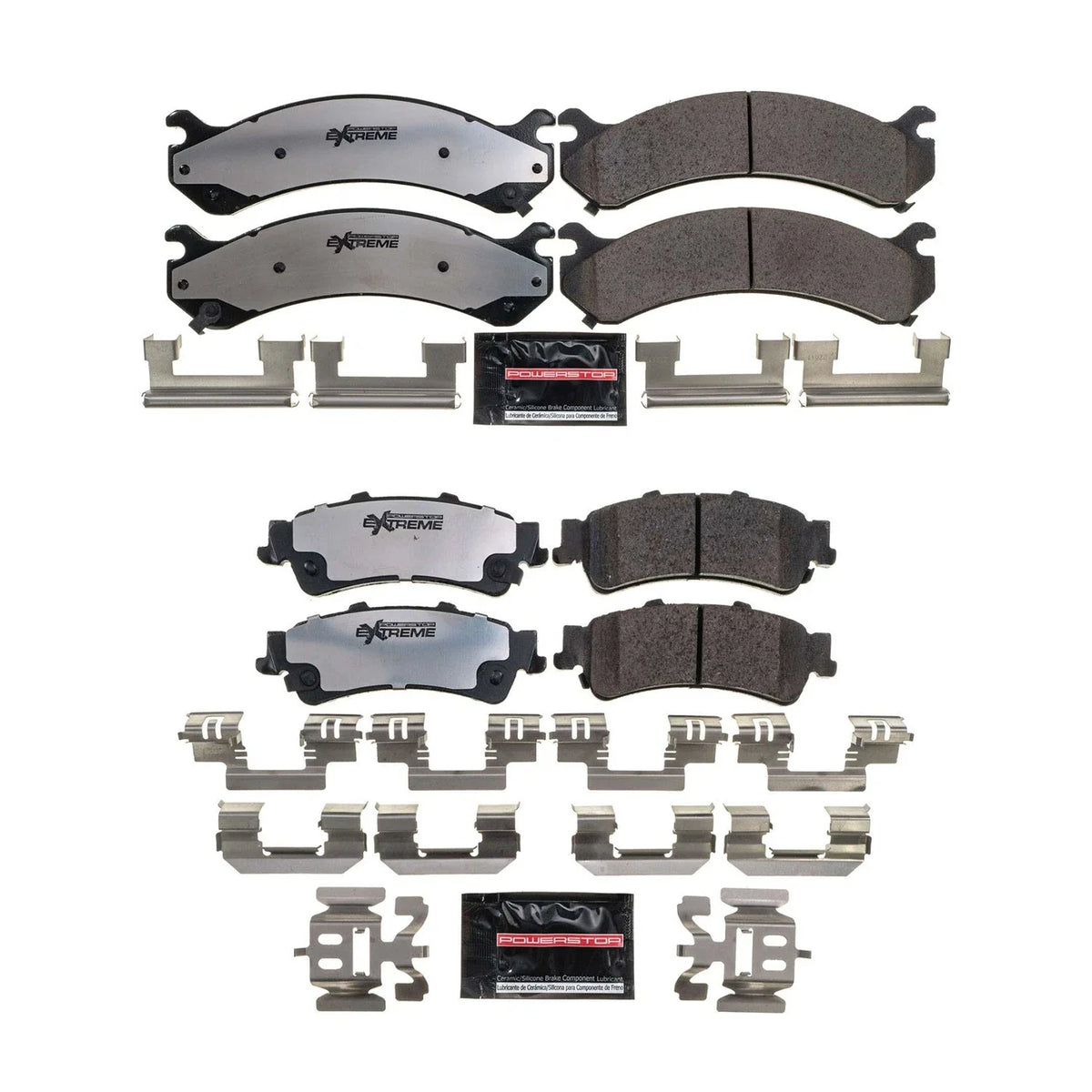 PowerStop Z36 Carbon-Fiber Ceramic Disc Brake Pad Kit for Cadillac DeVille DTS (2006–2011)