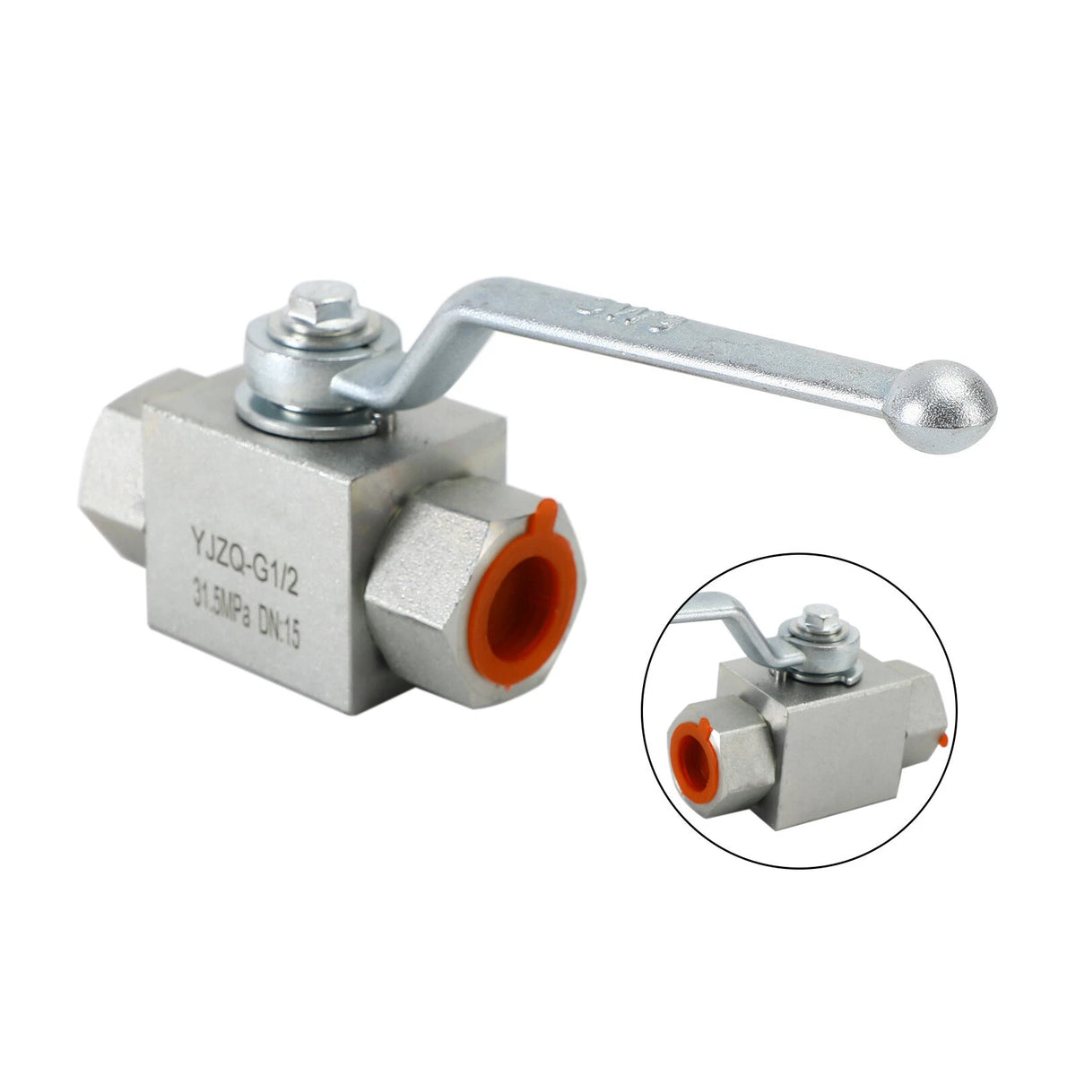 Hydraulic Valve KHB Ball Valve 1/2" NPT for Various Applications (I020-A025)