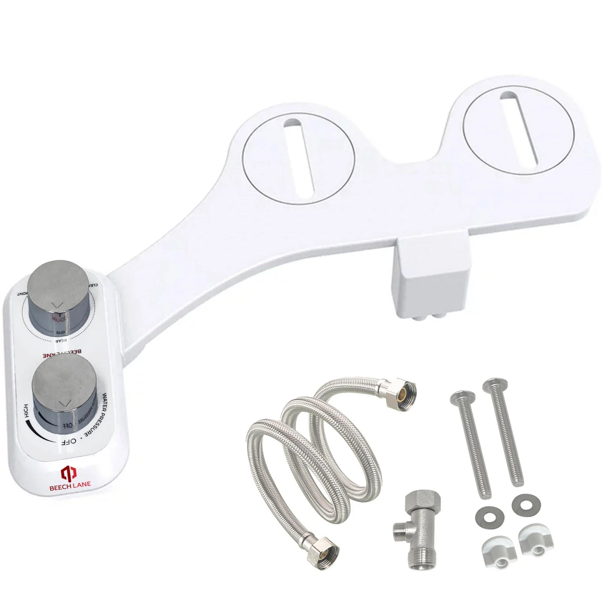 Beech Lane RV Bidet for Most Toilets (Self Cleaning, Adjustable Spray)