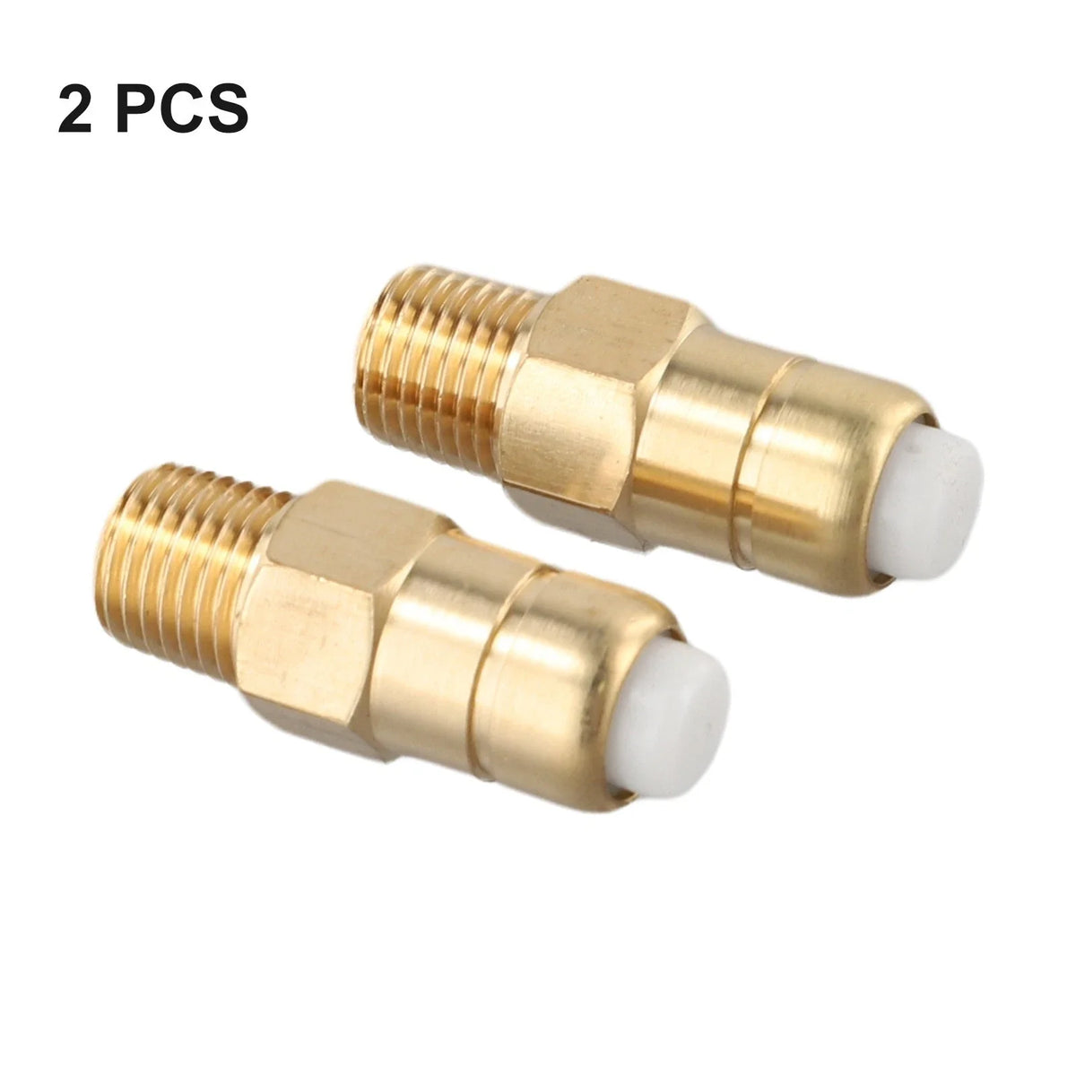 2Pcs Thermal Release Valve for Pressure Washer Pump 1/4 Inch NPT