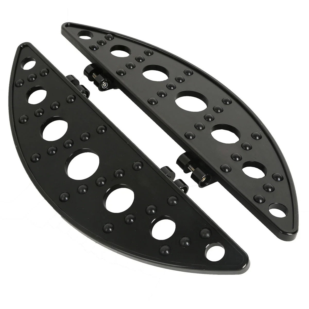 Front Driver Half Moon Footboard for Harley Electra Street Road Glide (1986–Up)