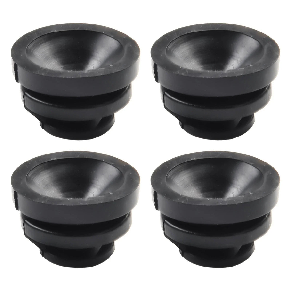 Set of 4 Rubber Engine Cover Mounts for Various Vehicles
