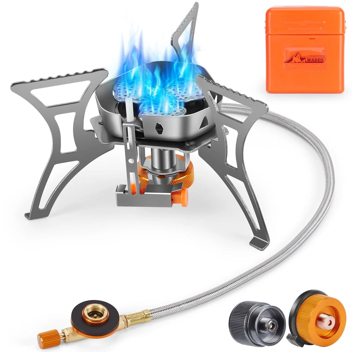 6800W Windproof Camping Stove with Piezo Ignition
