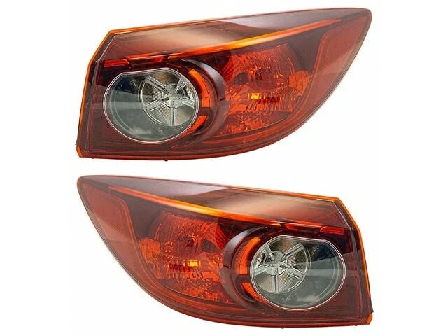 Tail Light Assembly Set of 2 for Mazda 3 Sedan (2014–2018) KH384NP