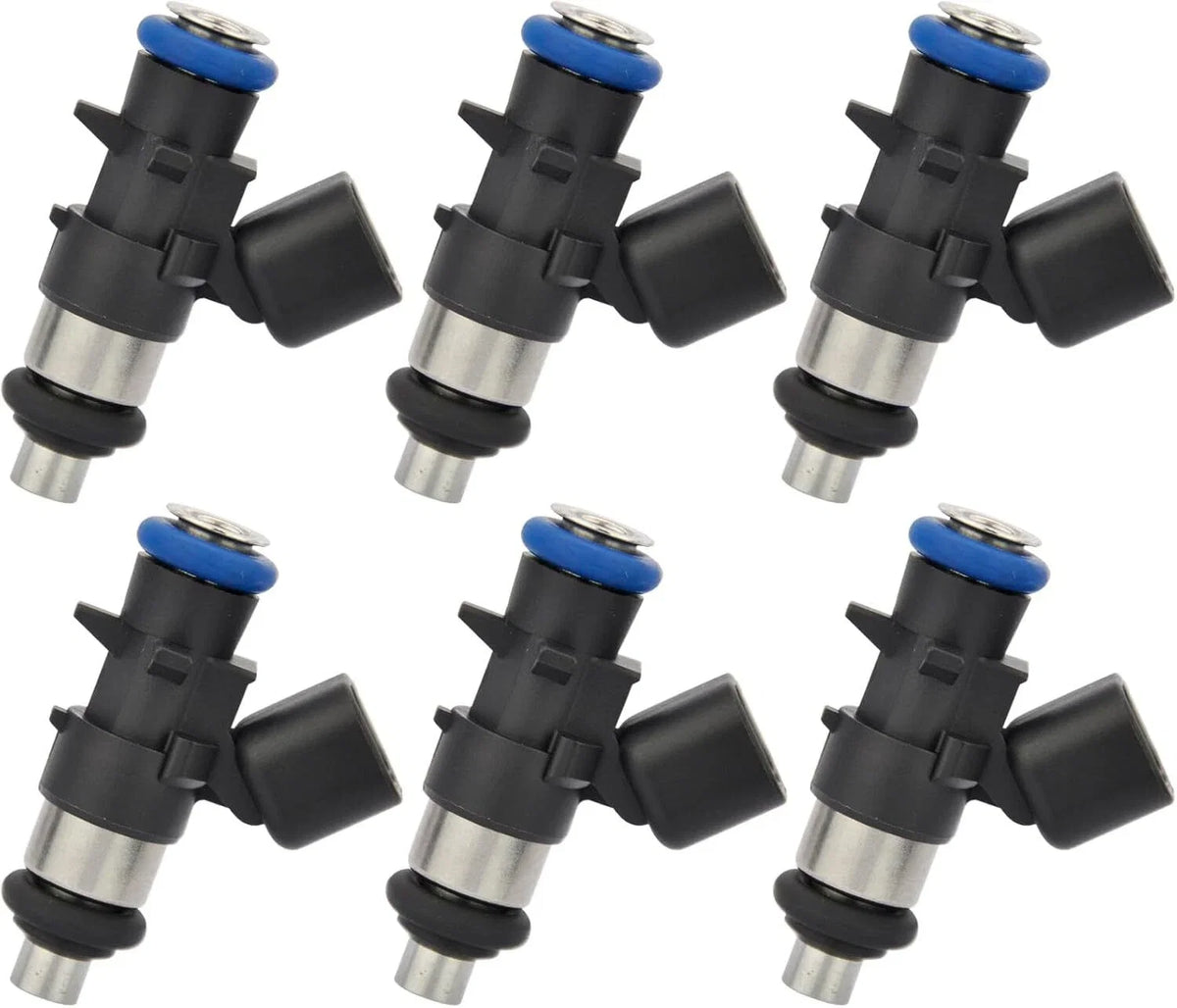 6PCS Fuel Injector 0280158313 for Jeep Cherokee 3.2L V6 (2014–2017)