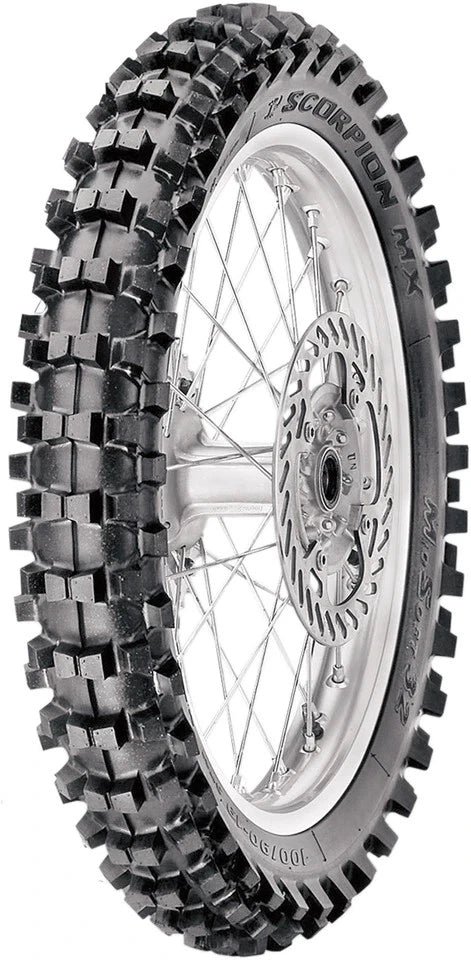 Pirelli Scorpion MX32 Mid Soft Tire 60/100-12 NHS 36M for Motorcycle (3841900)